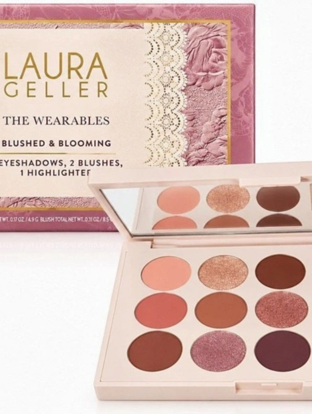 Laura Geller The Wearables Blushed & Blooming Face + Eye Palette